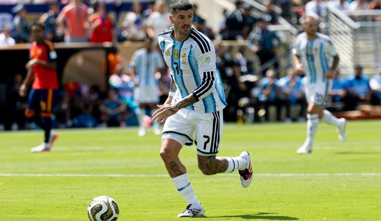 Imagen de El explosivo mensaje de Rodrigo De Paul tras el subcampeonato de Argentina