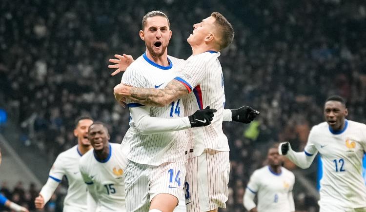 Imagen de Francia le ganó a Italia y le sacó el primer puesto