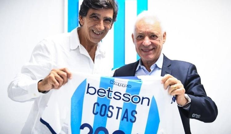 Imagen de Racing y una crisis que incluyó una reunión del presidente Blanco con Gustavo Costas
