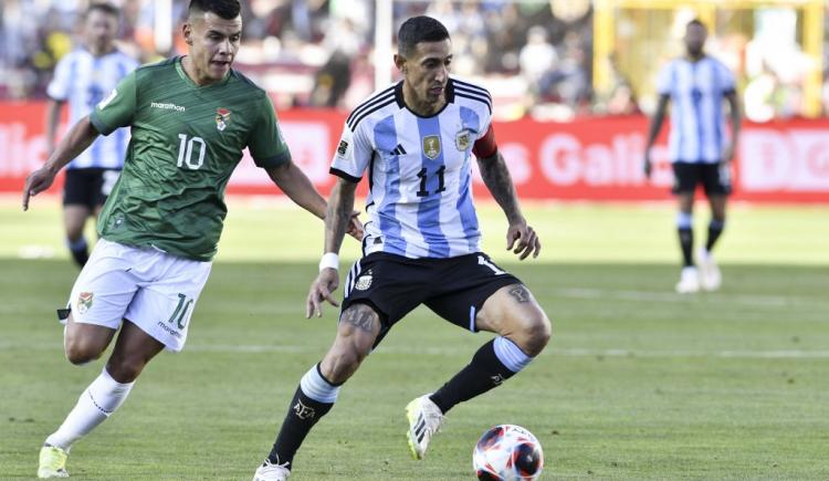 Imagen de Ángel Di María, el capitán ante Bolivia: "Merecíamos un partido así"