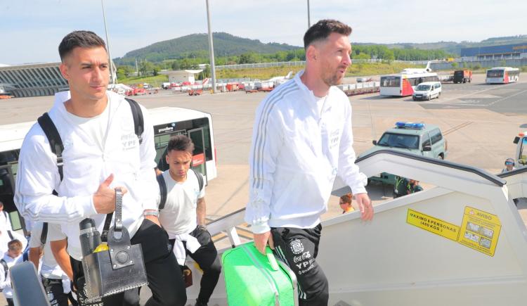 Imagen de La Selección Argentina está camino a Bilbao