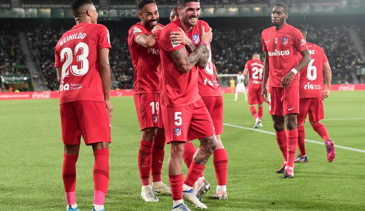 Imagen de Gol de Rodrigo De Paul en la victoria de Atlético de Madrid