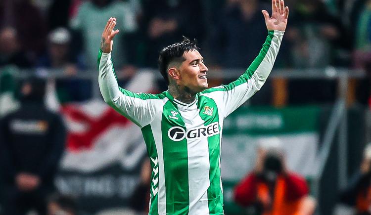 Imagen de Chimy Ávila, al rescate de Betis en la Copa del Rey