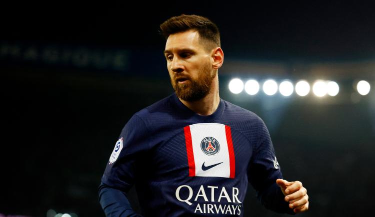 Imagen de Lionel Messi, otra vez en acción con la camiseta de PSG