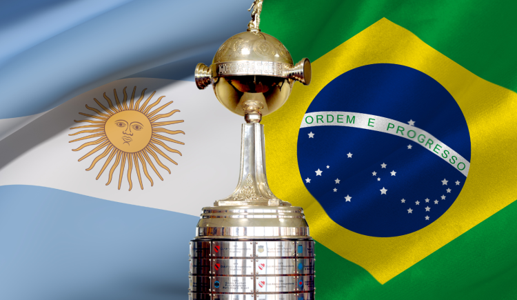 Imagen de Todos los mata mata de la historia entre Argentina y Brasil en la Copa Libertadores