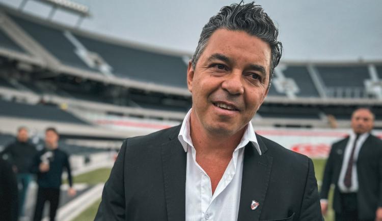 Imagen de Alerta: primer percance para Gallardo en River