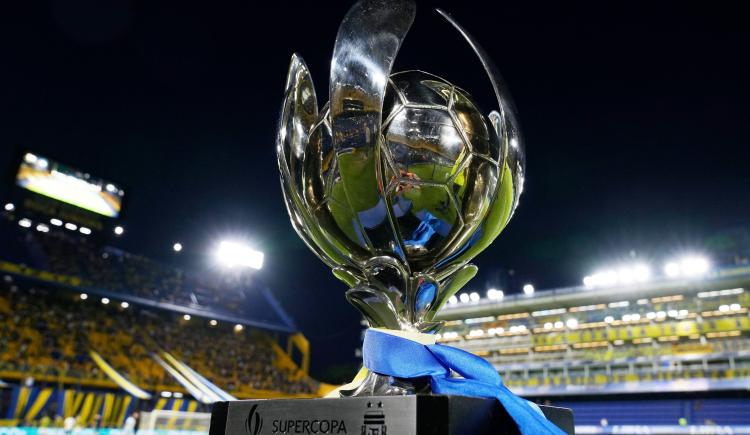 Imagen de La Bombonera celebró la obtención de la Supercopa Argentina