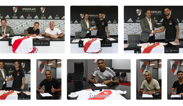 Imagen de RIVER PLATE: FIRMAS, FOTOS Y VIAJE