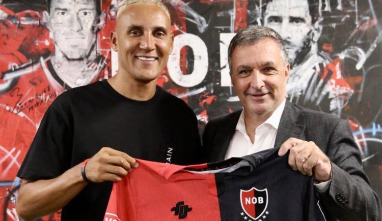 Imagen de El caso Keylor Navas: fuerte arremetida del presidente de Newell's