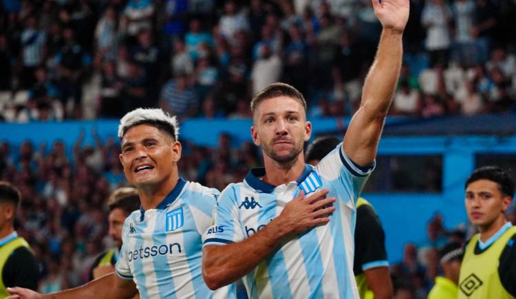 Imagen de Luciano Vietto, uno de los tope de gama del majestuoso Racing