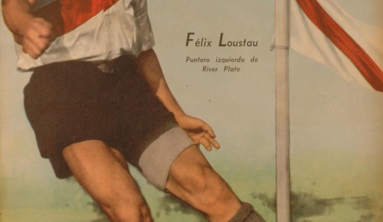 Imagen de 26 de Abril de 1946, Félix Loustau y River Plate