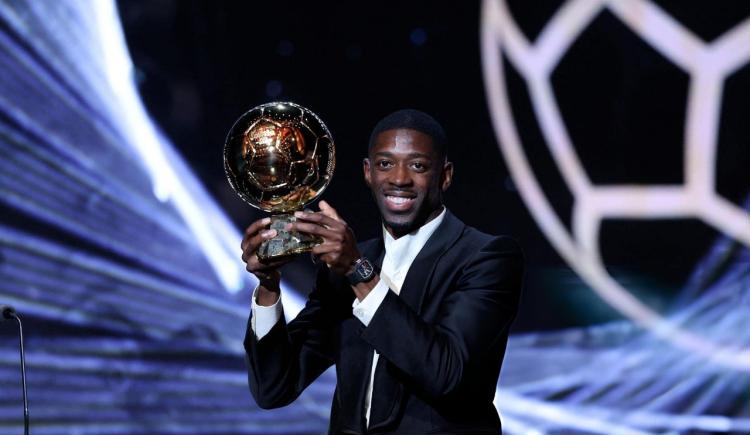 Imagen de Dembélé bajó a Messi de la pelea por el Balón de Oro y se proclamó favorito