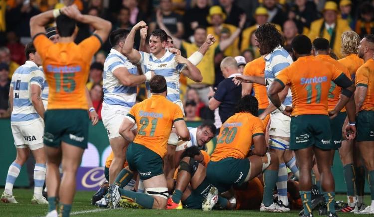 Imagen de Triunfazo agónico de Los Pumas ante Australia