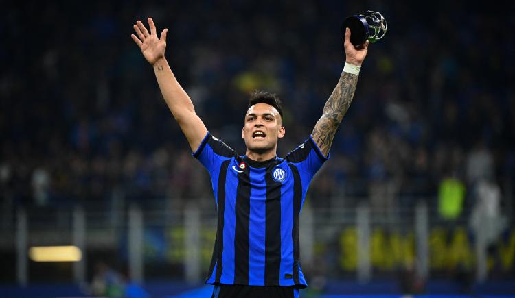 Imagen de "Ojalá lo podamos coronar en la final", Lautaro Martínez
