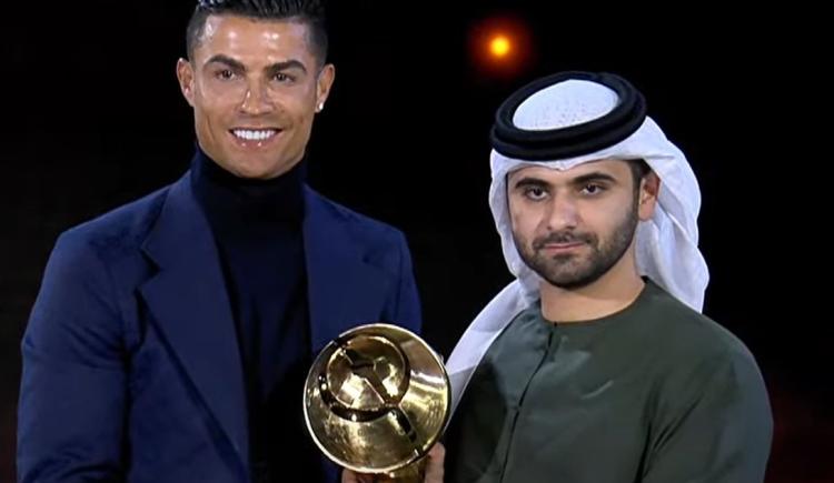 Imagen de Escándalo: Cristiano Ronaldo ganó tres premios y tiró una bomba
