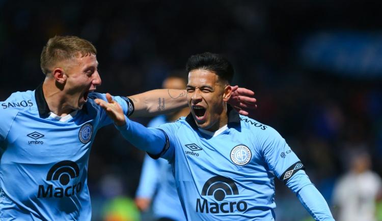 Imagen de Triunfo con sabor a Uvita: Belgrano superó 2-1 a Riestra