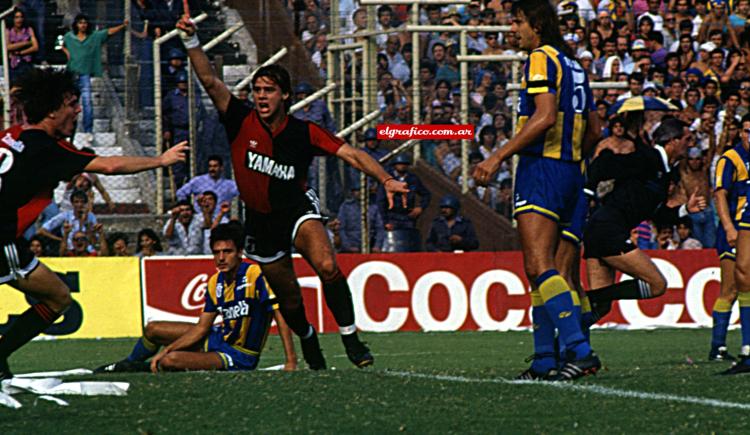 Imagen de 1991. El capo es Newell´s