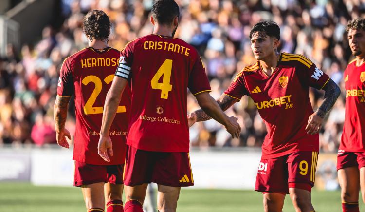 Imagen de La Roma albiceleste: Victoria con goles de Castro y Soulé mientras se acerca otro campeón del mundo argentino