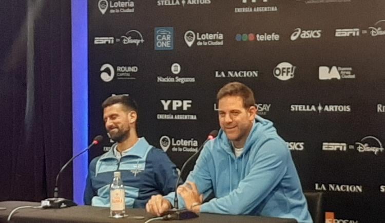 Imagen de Del Potro y Djokovic, juntos en Argentina: "Será un partido especial"