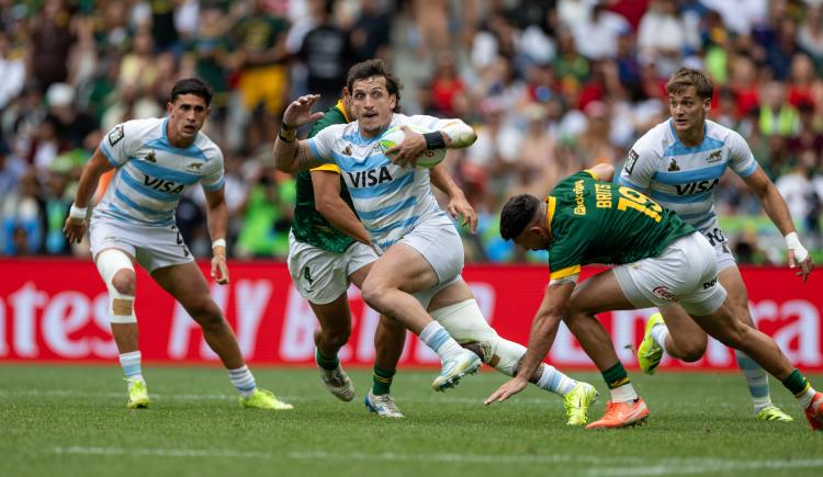 Imagen de Los Pumas 7's, subcampeones del Seven de Ciudad del Cabo