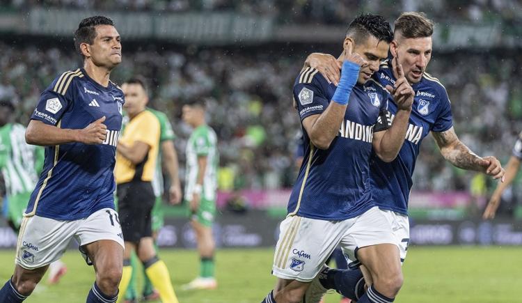 Imagen de La vigencia del Tigre: Radamel Falcao rescató a Millonarios, que acaricia la final en Colombia