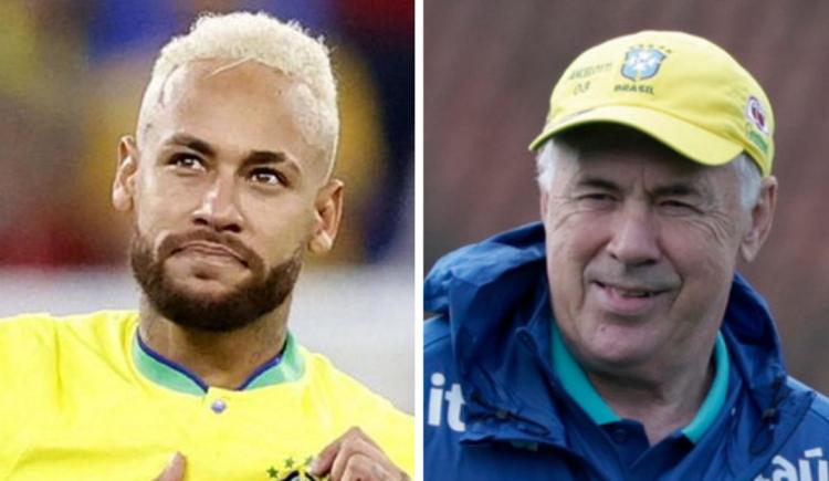 Imagen de Ancelotti volvió a hablar de la vuelta de Neymar a la Selección de Brasil