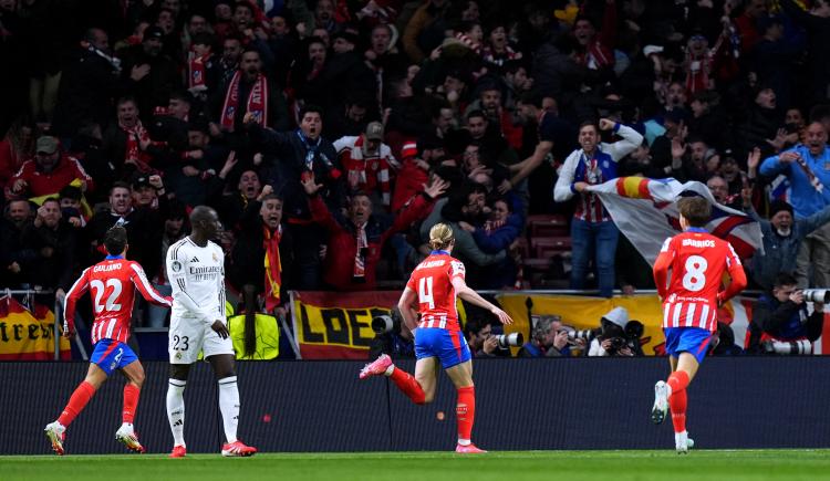 Imagen de Atlético anotó el gol más rápido del clásico de Madrid de los últimos 22 años