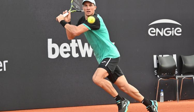 Imagen de Facundo Bagnis, al cuadro principal en el ATP de Río