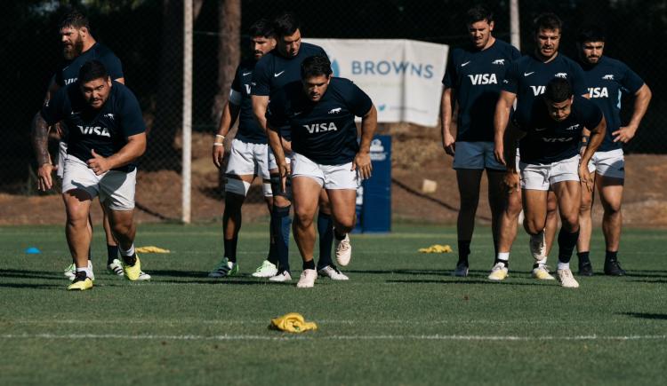 Imagen de Los Pumas, con equipo confirmado ante España