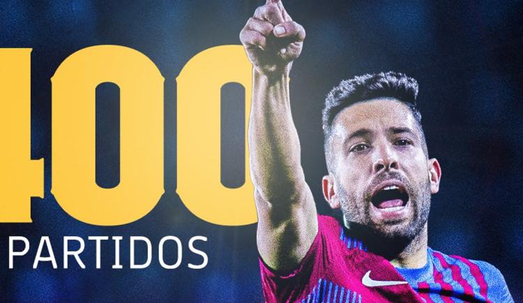 Imagen de LA MARCA DE JORDI ALBA EN UNA LISTA QUE DOMINA LIONEL MESSI
