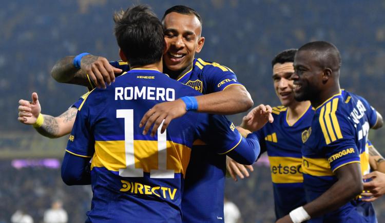 Imagen de Con Ennergía extranjera: Valencia y Romero firmaron la planilla del gol en la victoria de Boca