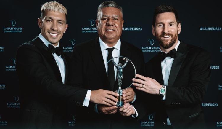 Imagen de La Selección Argentina ganó el Premio Laureus al mejor equipo de 2022