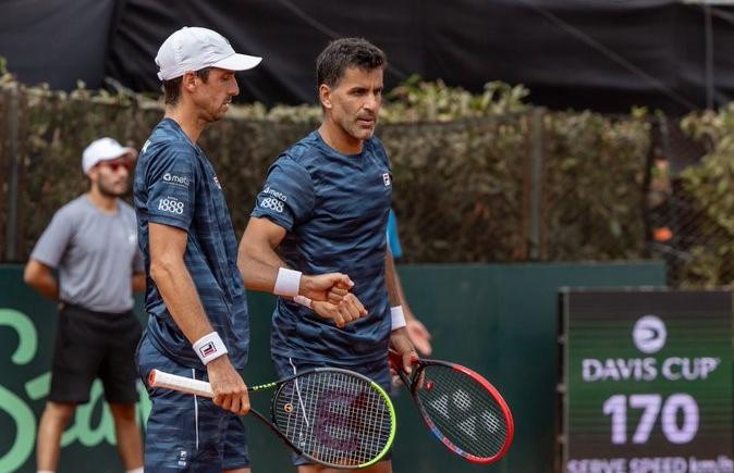 Imagen de Machi González y Andrés Molteni pusieron arriba a Argentina en la serie con Kazajistán