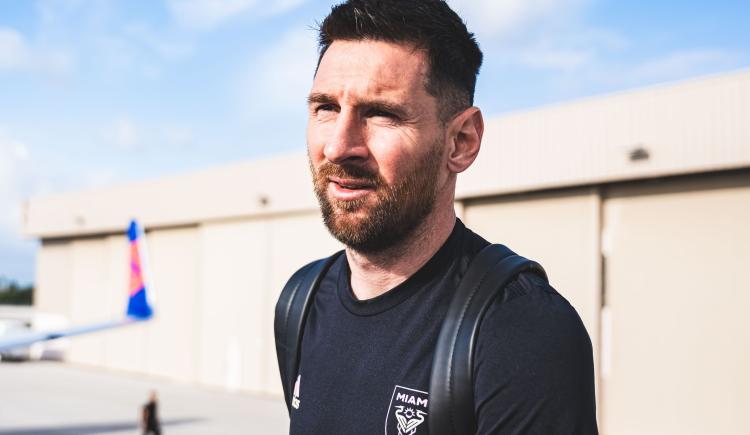 Imagen de Messi llegó a Monterrey entre chicanas y alabanzas