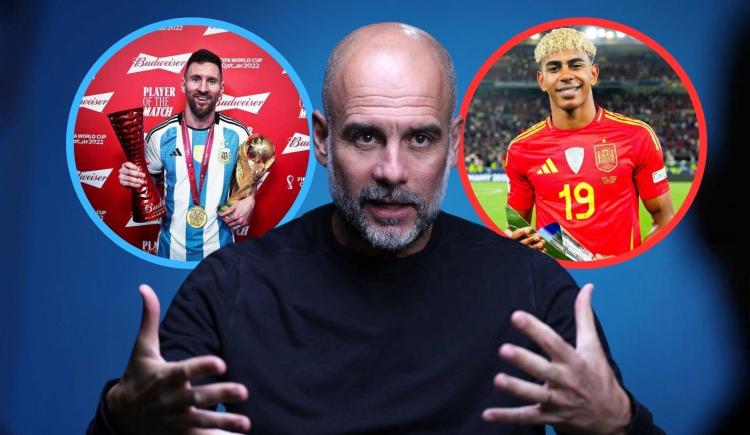 Imagen de La contundente comparación de Pep Guardiola entre Messi y Yamal