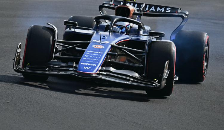 Imagen de Franco Colapinto largará desde la 18ª posición este domingo en Monza