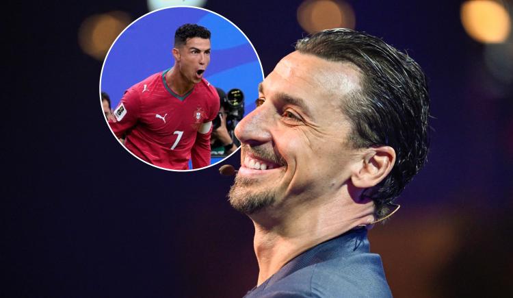 Imagen de La fulminante frase de Zlatan Ibrahimovic contra Cristiano Ronaldo tras sus dos goles en el Mundial