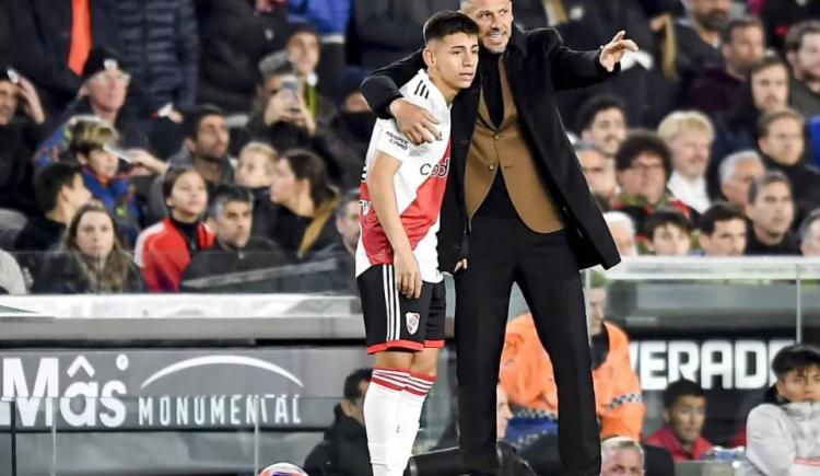 Imagen de Martín Demichelis y el gran presente de Echeverri: qué dijo y cuál es la situación contractual del Diablito