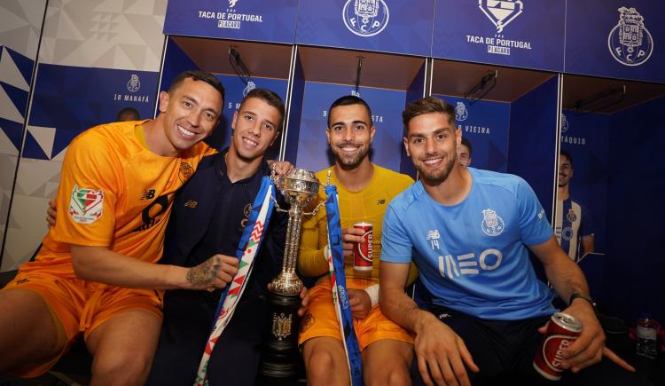 Imagen de Agustín Marchesín, campeón en la Copa de Portugal