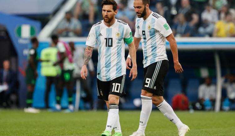 Imagen de HIGUAÍN: "LA VARA ALTA EN LA SELECCIÓN LA PUSO LA CAMADA ANTERIOR"