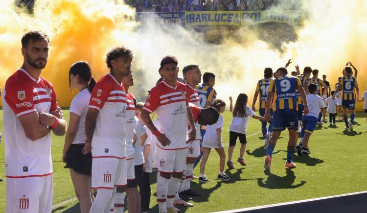 Imagen de Durísima sanción a Estudiantes por el pasillo de espaldas a Rosario Central