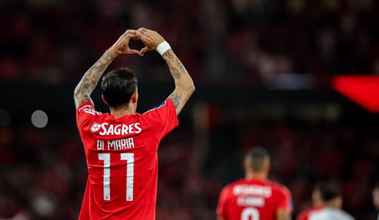 Imagen de Genio y figura: el golazo de Ángel Di María en la victoria de Benfica