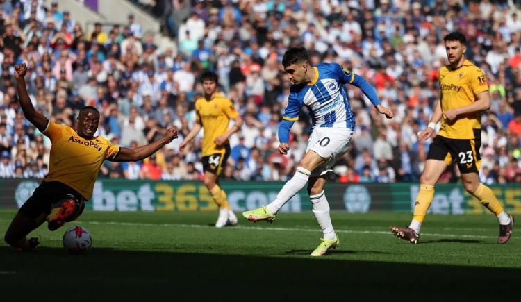 Imagen de Brighton goleó a Wolverhampton y se ilusiona con los puestos europeos