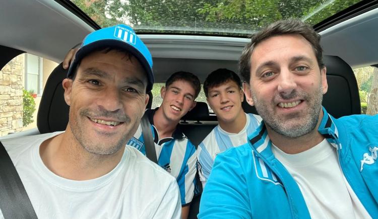 Imagen de Diego Milito: "Ojalá nos acompañen con este sueño de hacer a Racing grande"