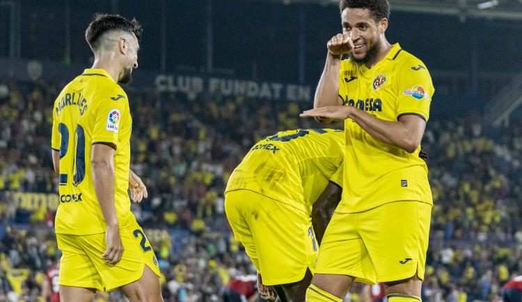 Imagen de Villarreal venció a Osasuna en el cierre de la 9na. fecha de la liga española