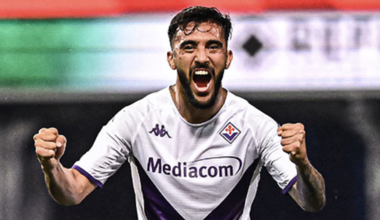 Imagen de Nicolás González marcó en el triunfo de Fiorentina