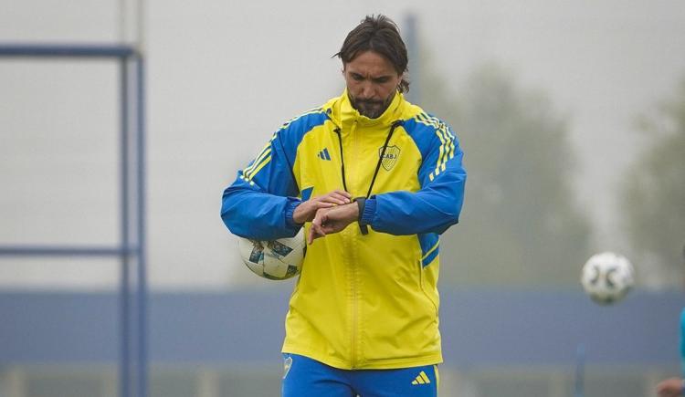 Imagen de Hora de decisiones: Martínez rearma el once de Boca para su visita a Belgrano