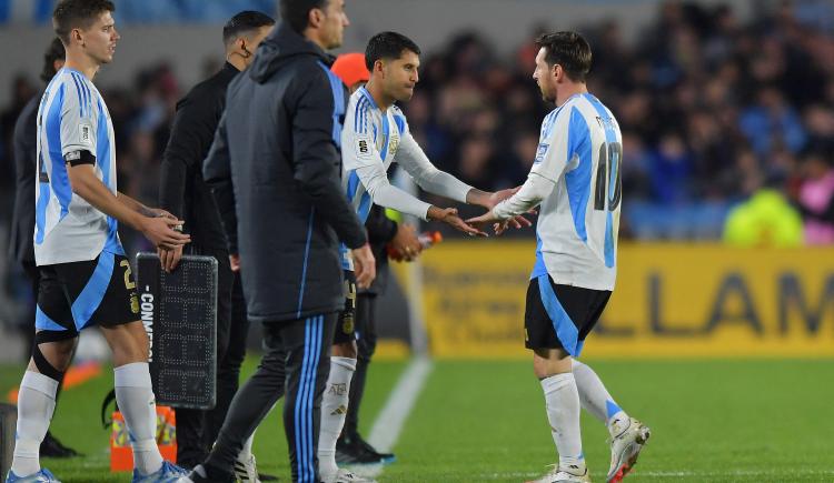 Imagen de La increíble revelación de Lionel Scaloni sobre el cambio de Messi