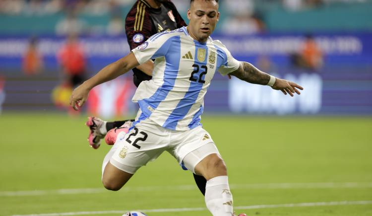 Imagen de El récord de Messi que tiene a tiro Lautaro Martínez