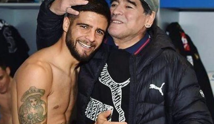 Imagen de LA MARCA DE MARADONA QUE LORENZO INSIGNE IGUALÓ EN NÁPOLES